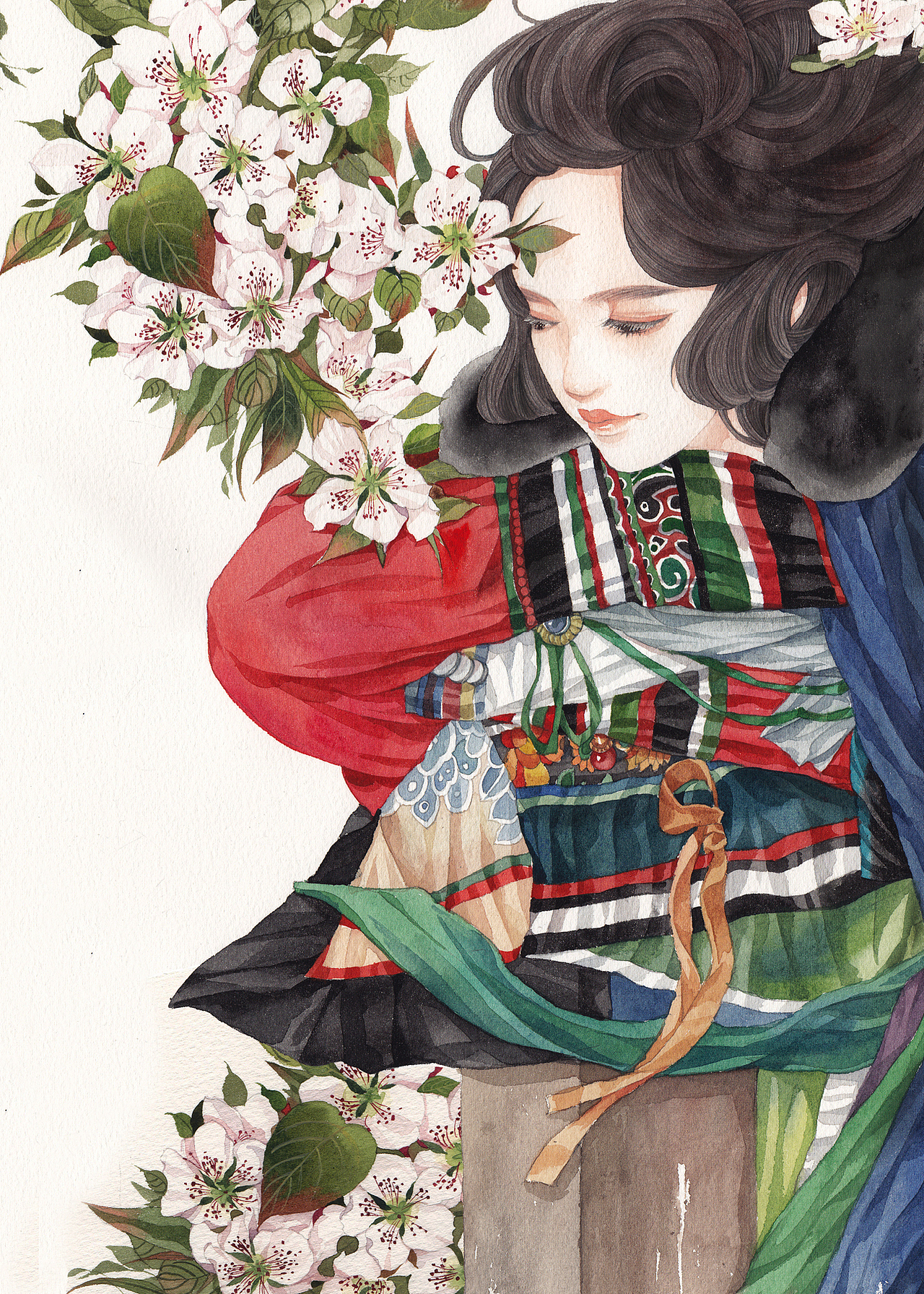 颜（图ZMjI1MTA5MTY=） - 商业插画 - 站酷设计师三朝君原创素材 - 站酷ZCOOL