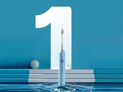 1号声波电动牙刷 X usmile X 当下视觉NOW VISION