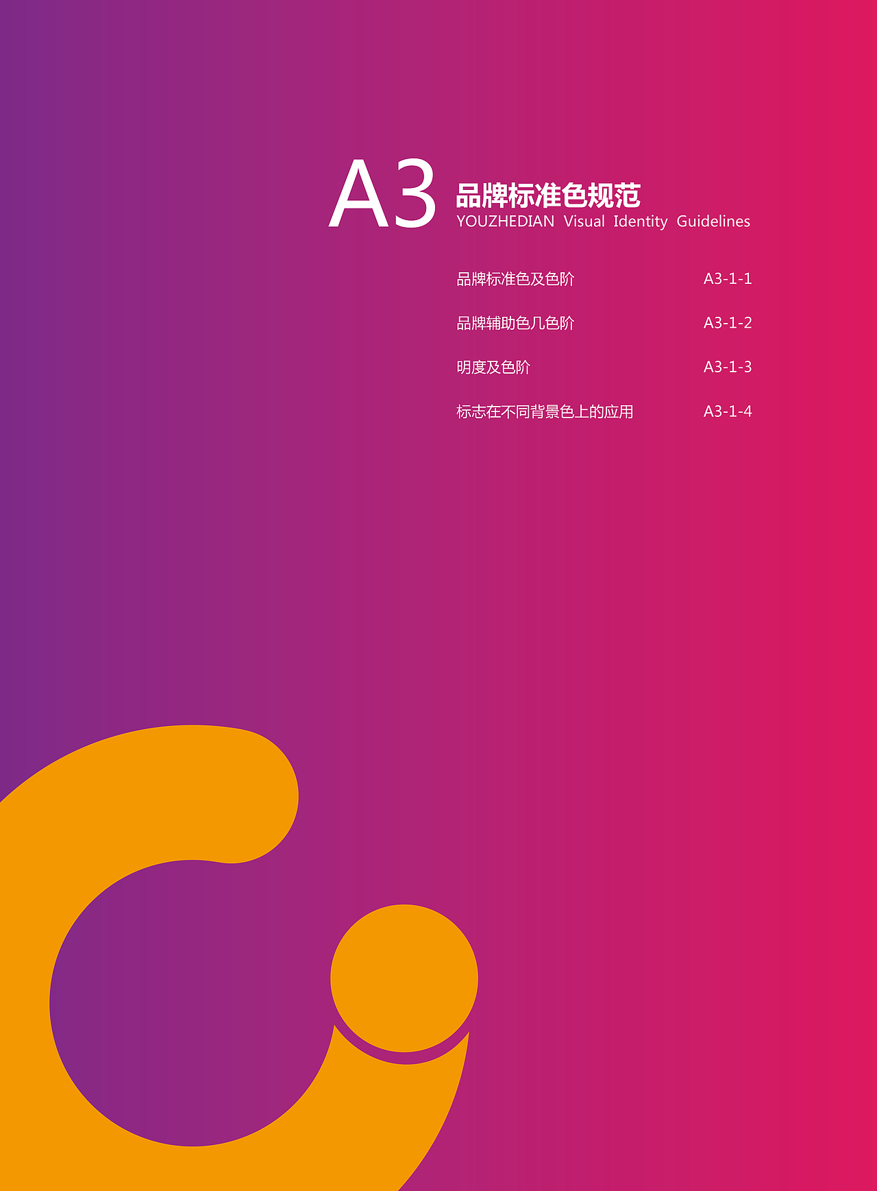 一套紫红色的VI设计规范