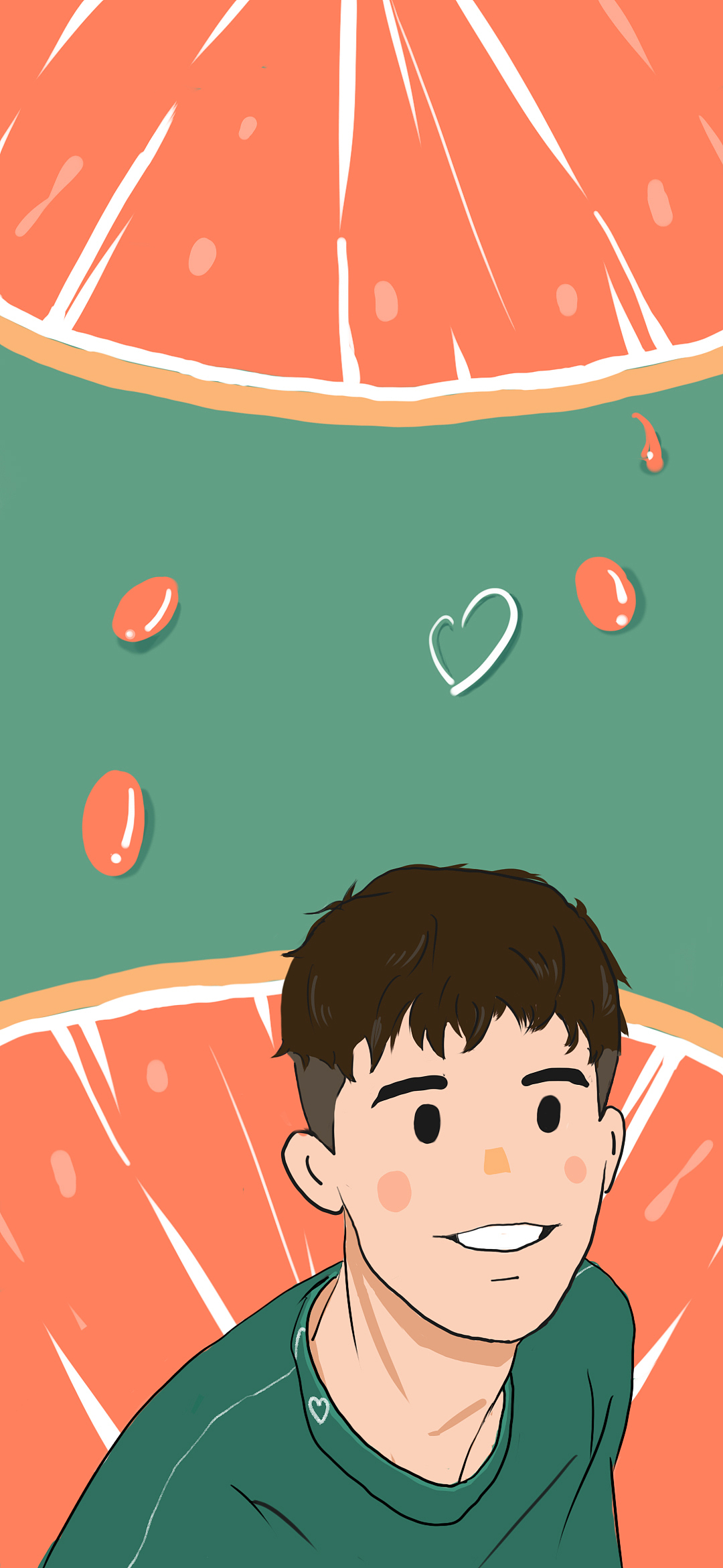 插画手机壁纸ps数位板