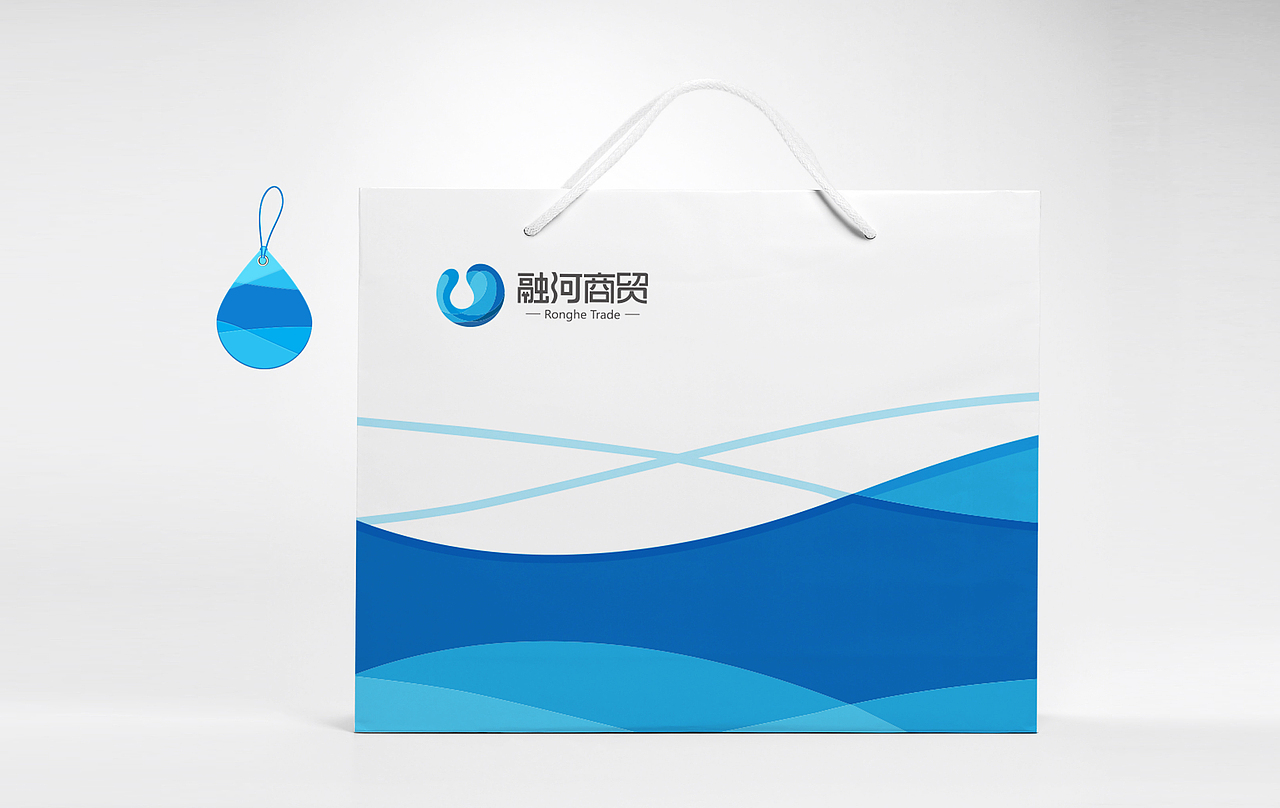 融河商贸logo方向.VI及微商城（图ZMTg5NDU5Mjg=） - 品牌 - 站酷设计师庞利超原创素材 - 站酷ZCOOL