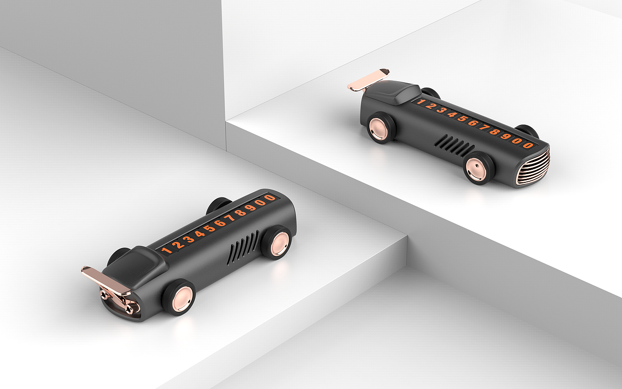 FERITY野性-香薰临时停车号码牌