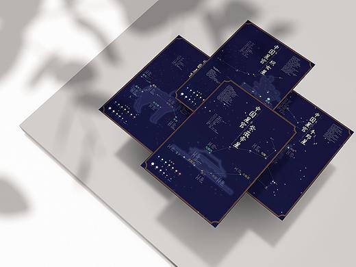 《中国星官系列》信息可视化海报