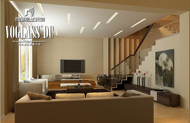 成都尚层装饰别墅装修||软装设计师:黄晓菲