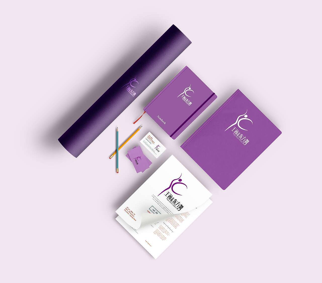 王茜＆东方舞logo及应用效果