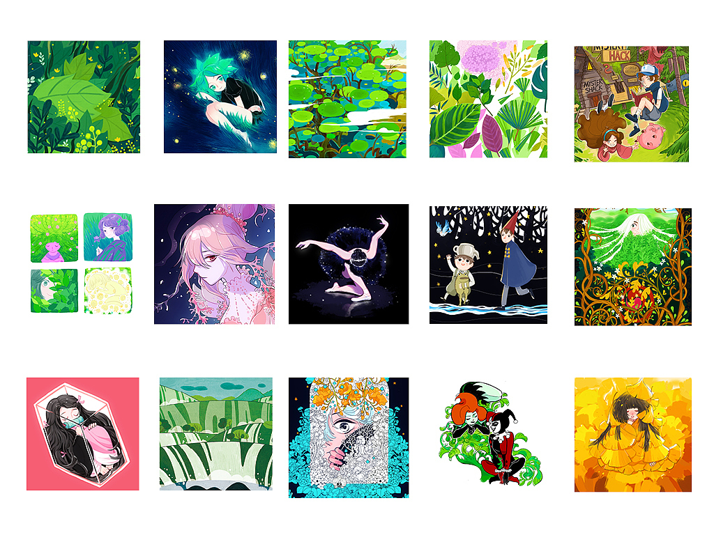 作品整理（2016-2018）（图ZMTQ4NDg5MDUy） - 商业插画 - 站酷设计师一棵小土豆原创素材 - 站酷ZCOOL