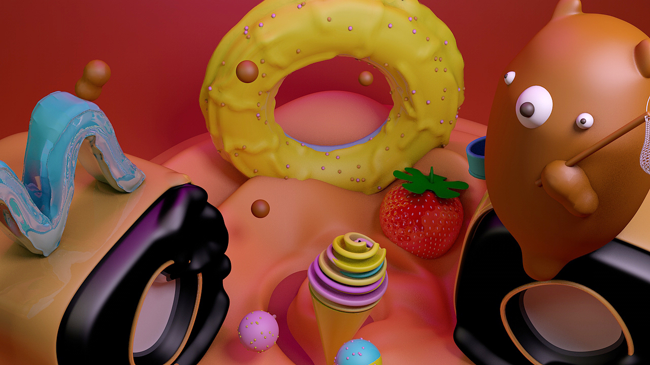 C4D（图ZOTI5MzgwNzY=） - 其他三维 - 站酷设计师刘欢paint原创素材 - 站酷ZCOOL