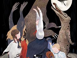 臨摹女神julia sarda的插畫