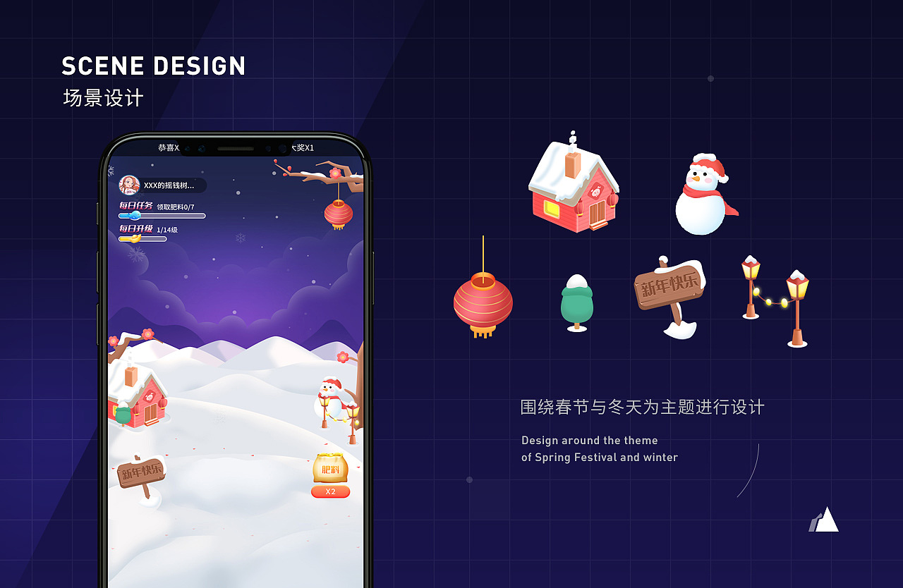 年前项目总结（图ZMjA3MDgwMzI4） - 主题/皮肤 - 站酷设计师猛猫下山原创素材 - 站酷ZCOOL