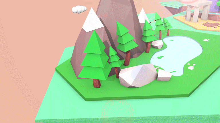 LowPoly Island（图ZNzQxMDE0MDA=） - 场景 - 站酷设计师jero23原创素材 - 站酷ZCOOL