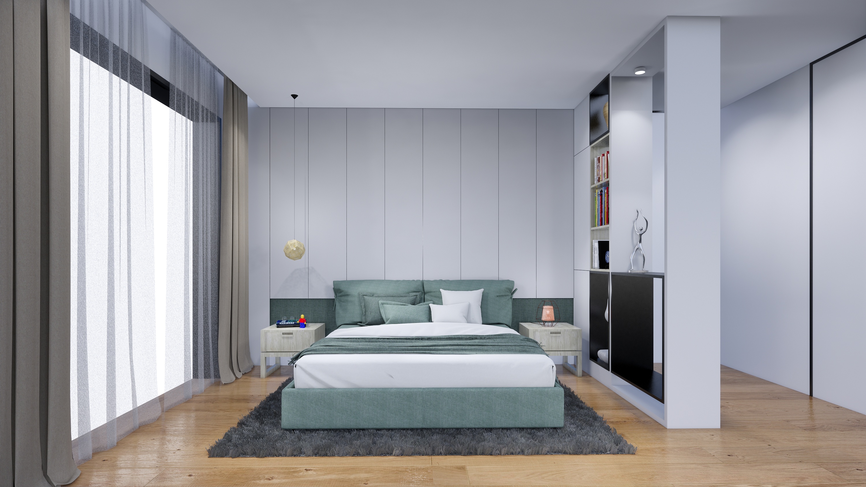 enscape 客厅 卧室 盒子 |空间|室内设计|邋遢带魔