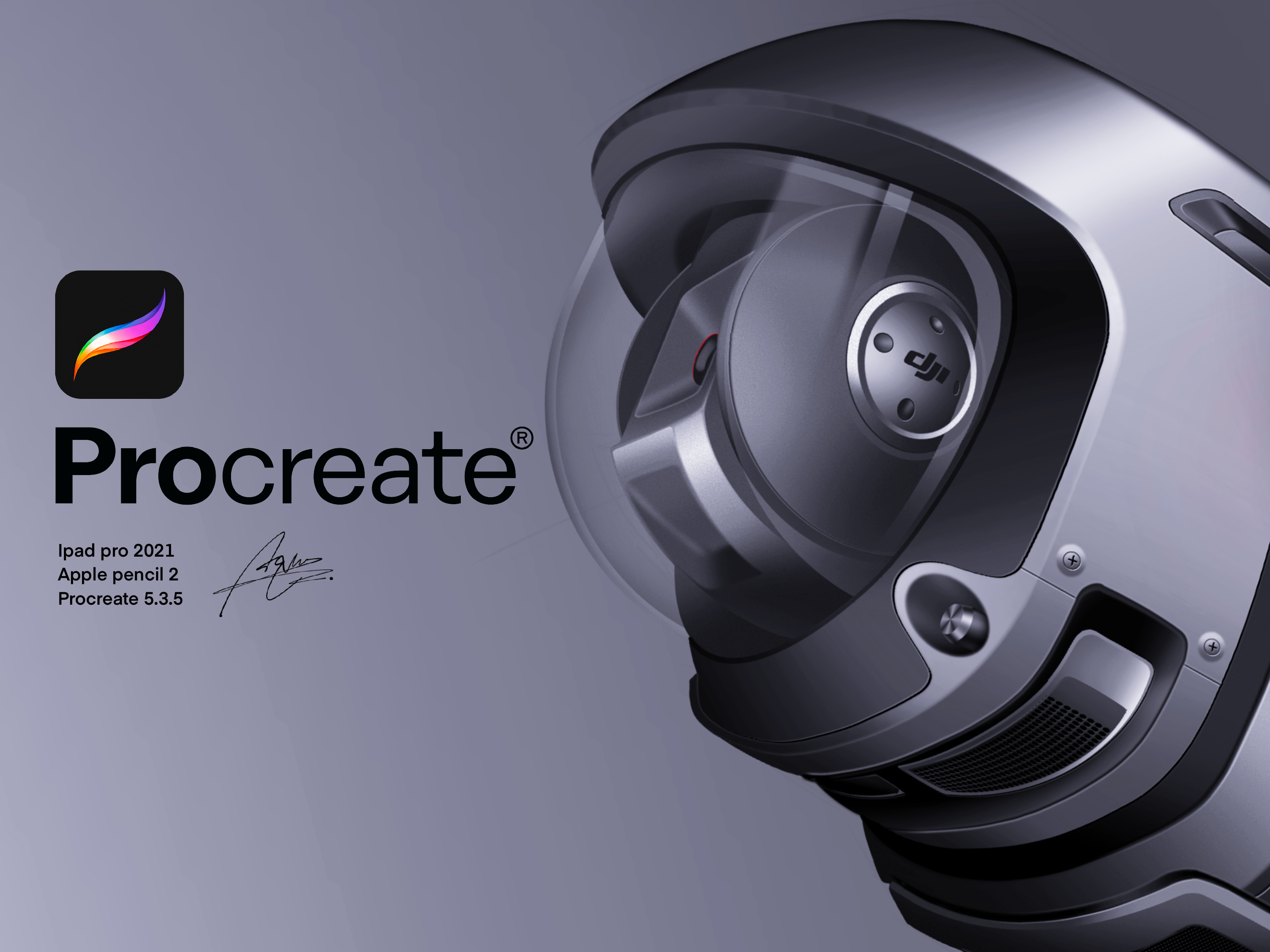 用Procreate画张产品效果图应该不难吧？详细教程拿走_Aqunzz-站酷ZCOOL