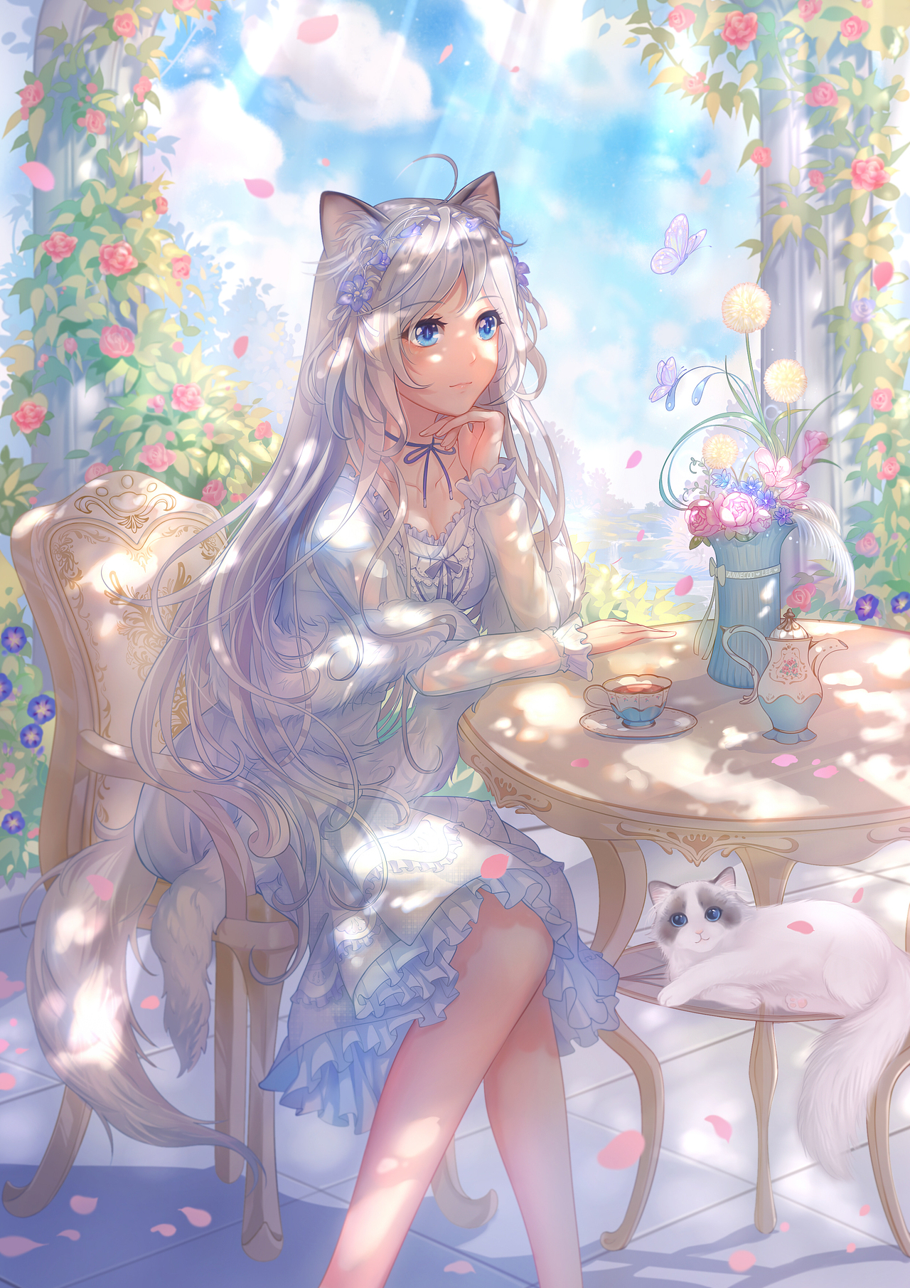 猫娘拟人（图ZMjI4Mjg5NjE2） - 概念设定 - 站酷设计师Annecoolee原创素材 - 站酷ZCOOL