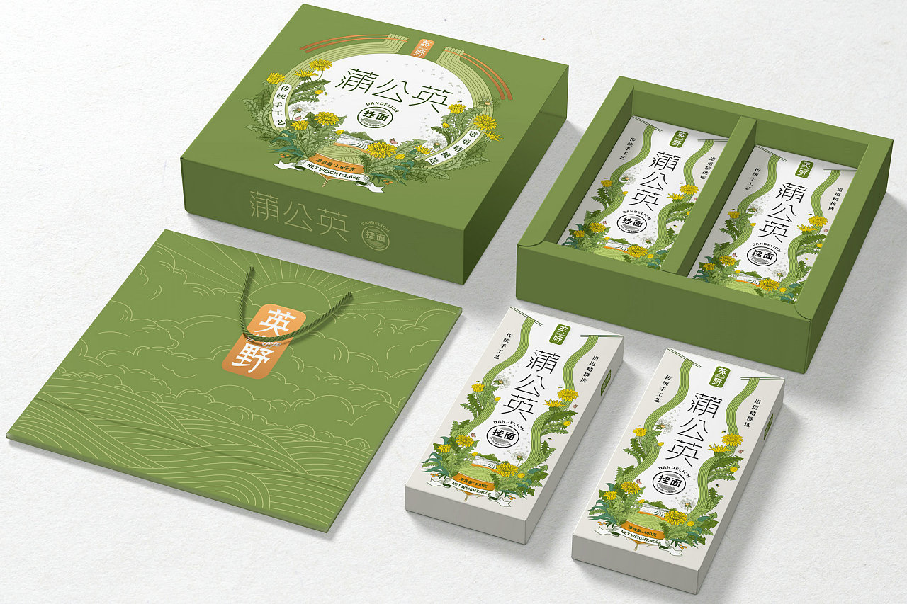 央视报道:厚启设计蒲公英挂面荣获丽水山耕包装设计奖