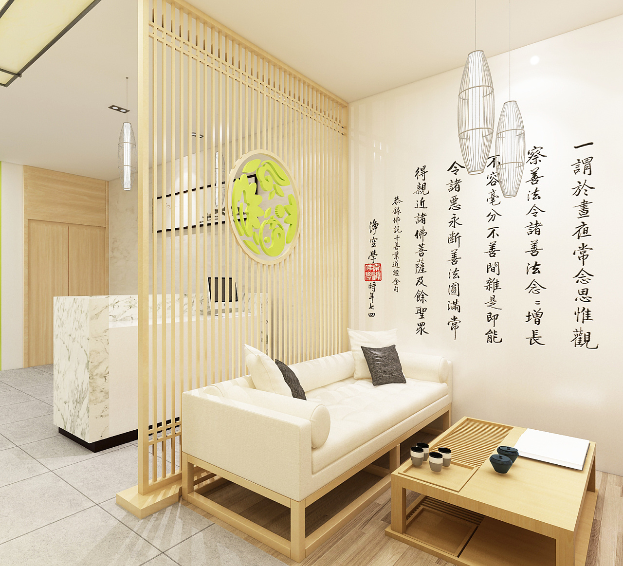 新中式禅意茶楼餐厅cad施工图全套下载 - 易图网