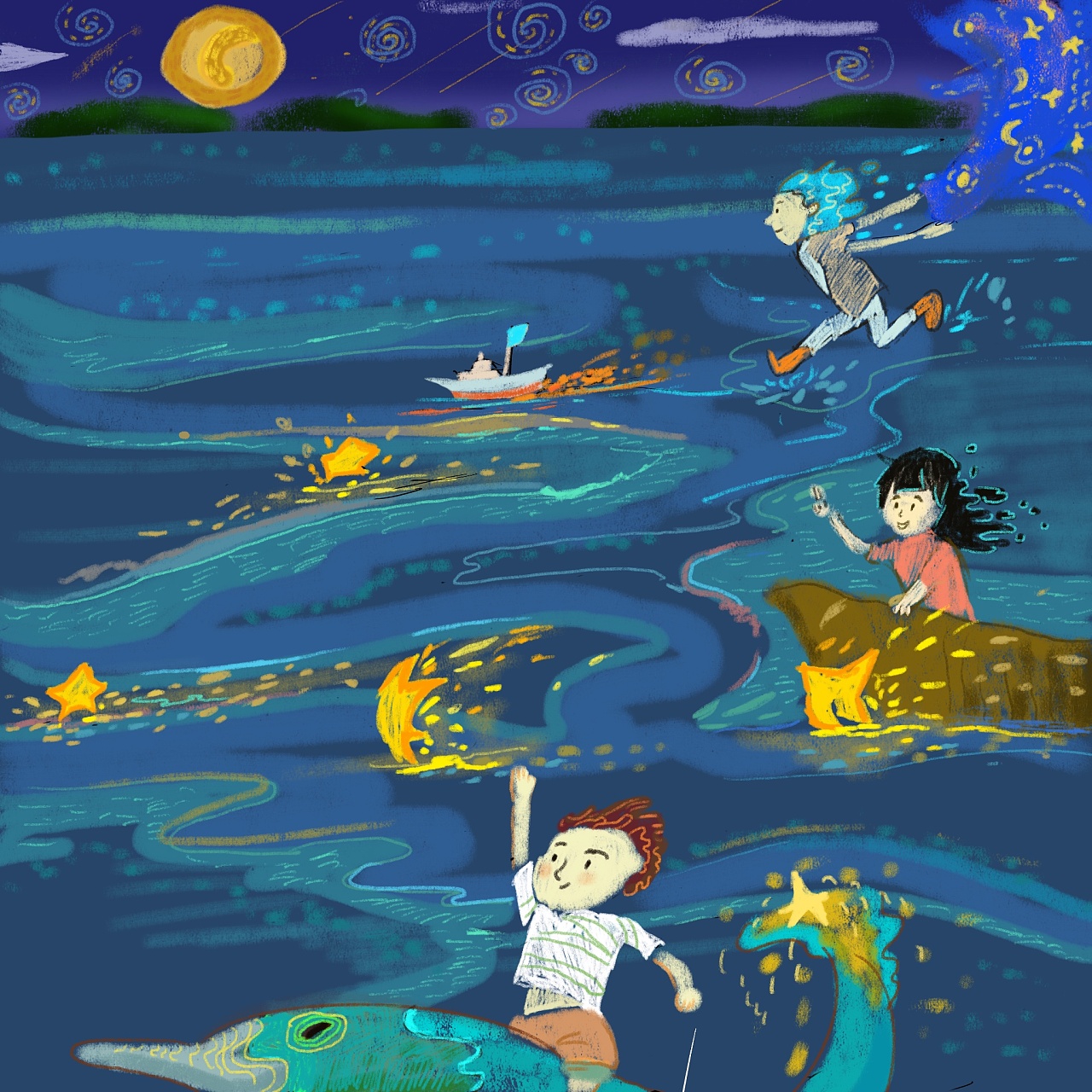 《我的梦想》-绘本|插画|儿童插画|Lilizhoul - 原创作品 - 站酷 (ZCOOL)