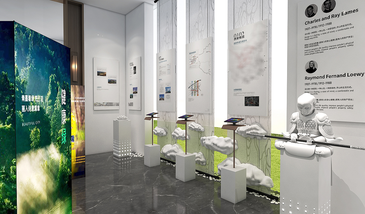 展厅（图ZMjQyMDkyODc2） - 家装设计 - 站酷设计师傻傻2呆呆原创素材 - 站酷ZCOOL