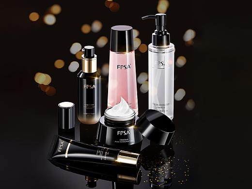 「美妆摄影修图」-新年彩妆礼盒