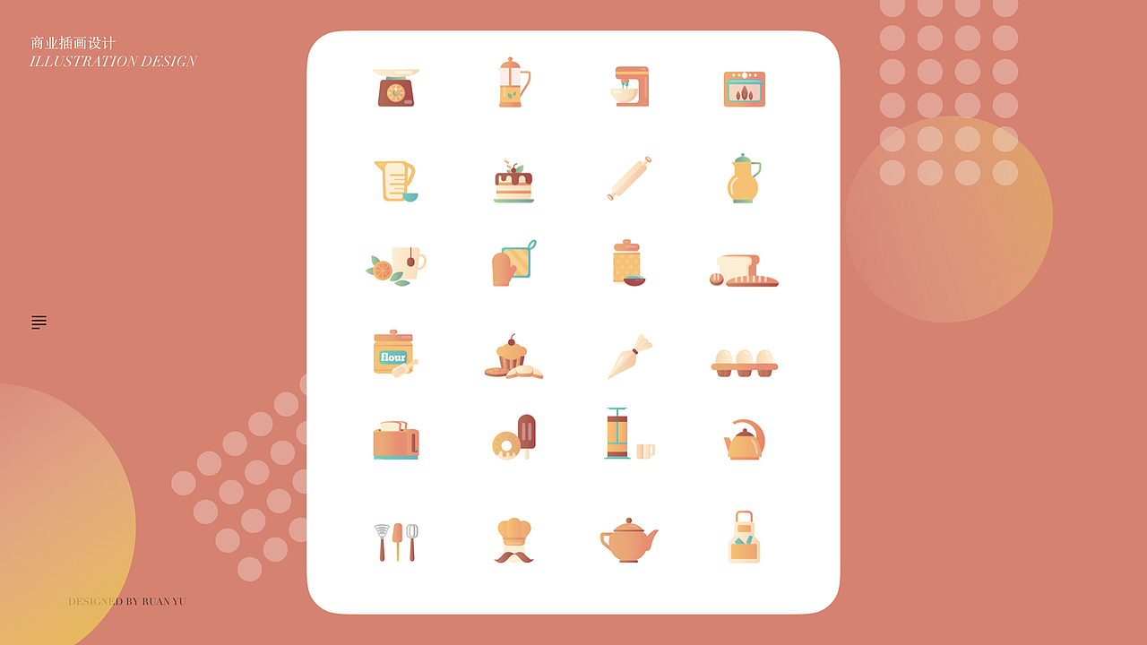 MoKitchen Icon&Illustration Set