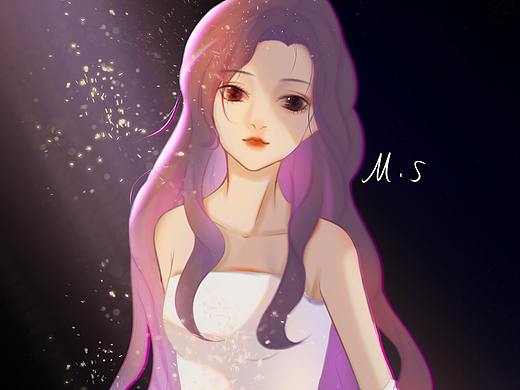 氛围感美女（个人主页-ZNTY2NDk0ODQ=） - 创作习作 - 站酷设计师晨仔同学原创素材 - 站酷ZCOOL