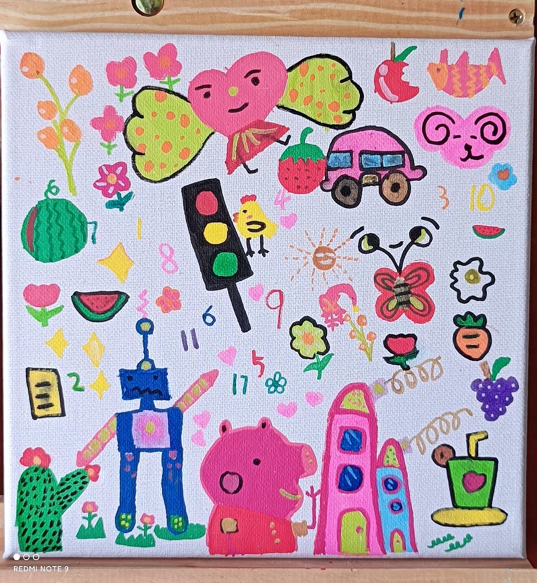 康宁的人生第一桶金,手绘插画作品全部卖出!