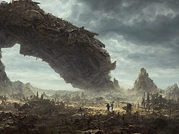 #AI创作实验室#破败地球战争