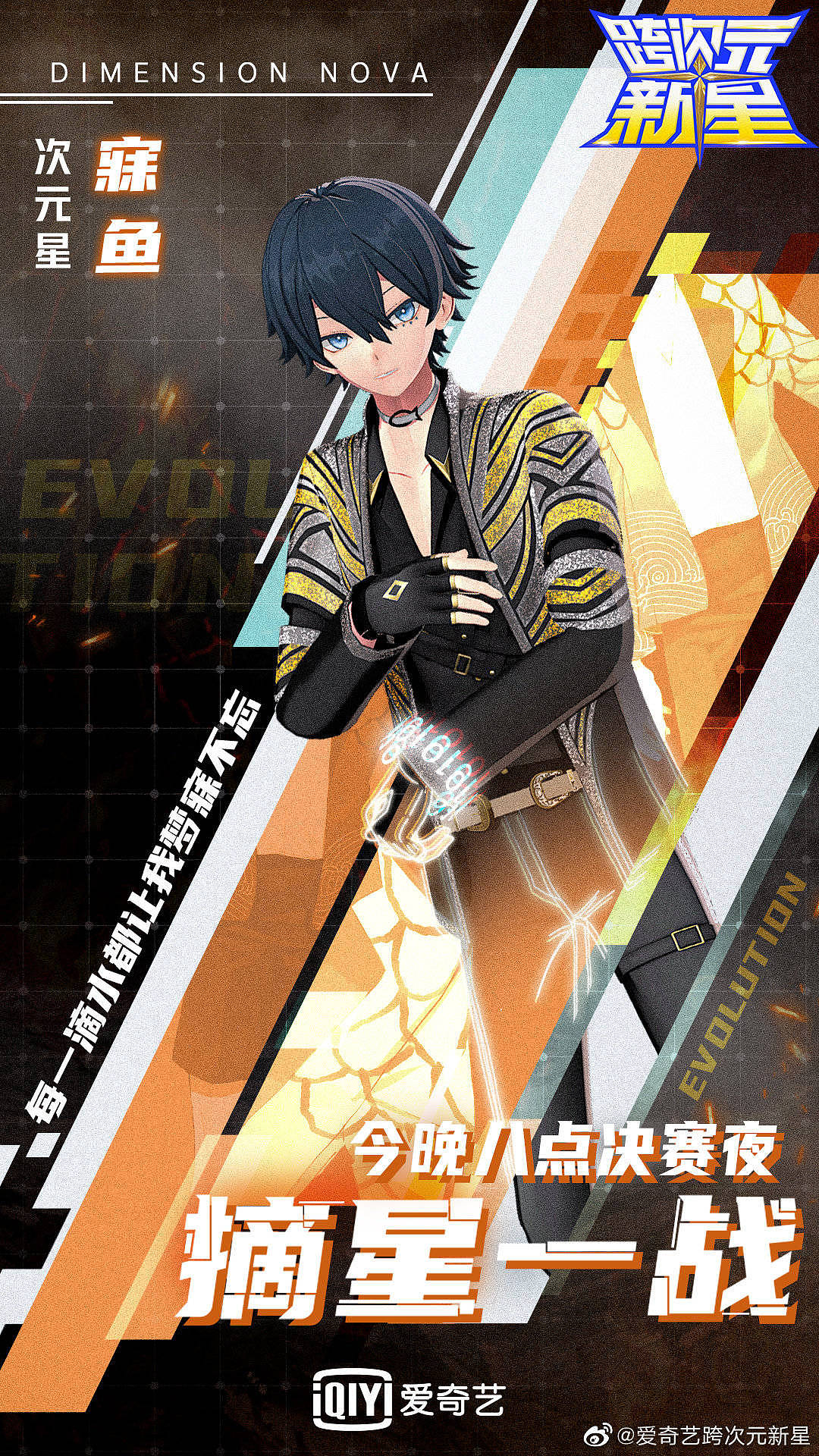 跨次元新星总决赛人物海报