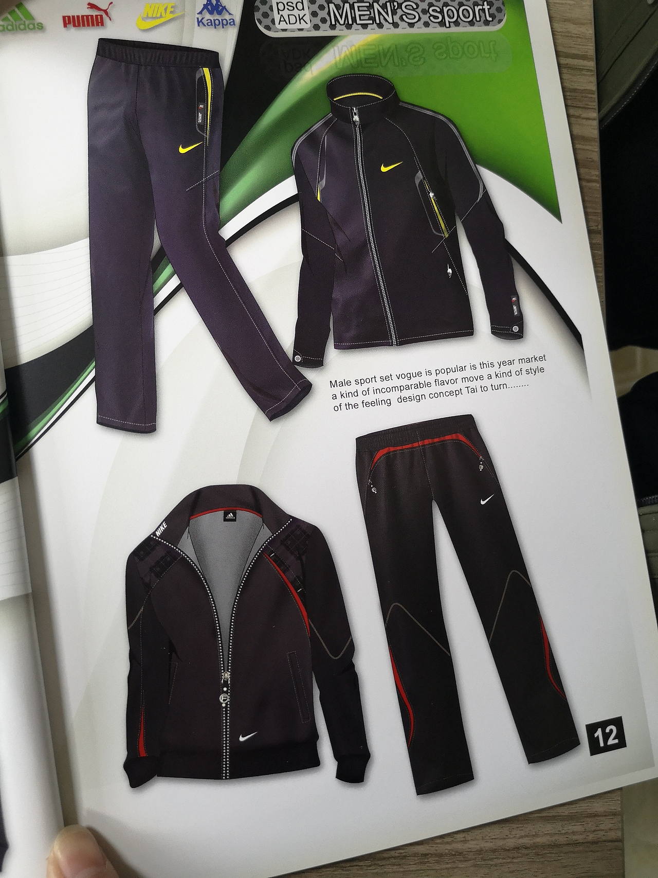 运动休闲服装（外套）（图ZMTQ2MDMwNDUy） - 休闲/流行服饰 - 站酷设计师俏咔咔原创素材 - 站酷ZCOOL