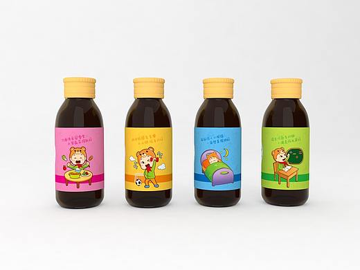 康百纯儿童酵素包装设计