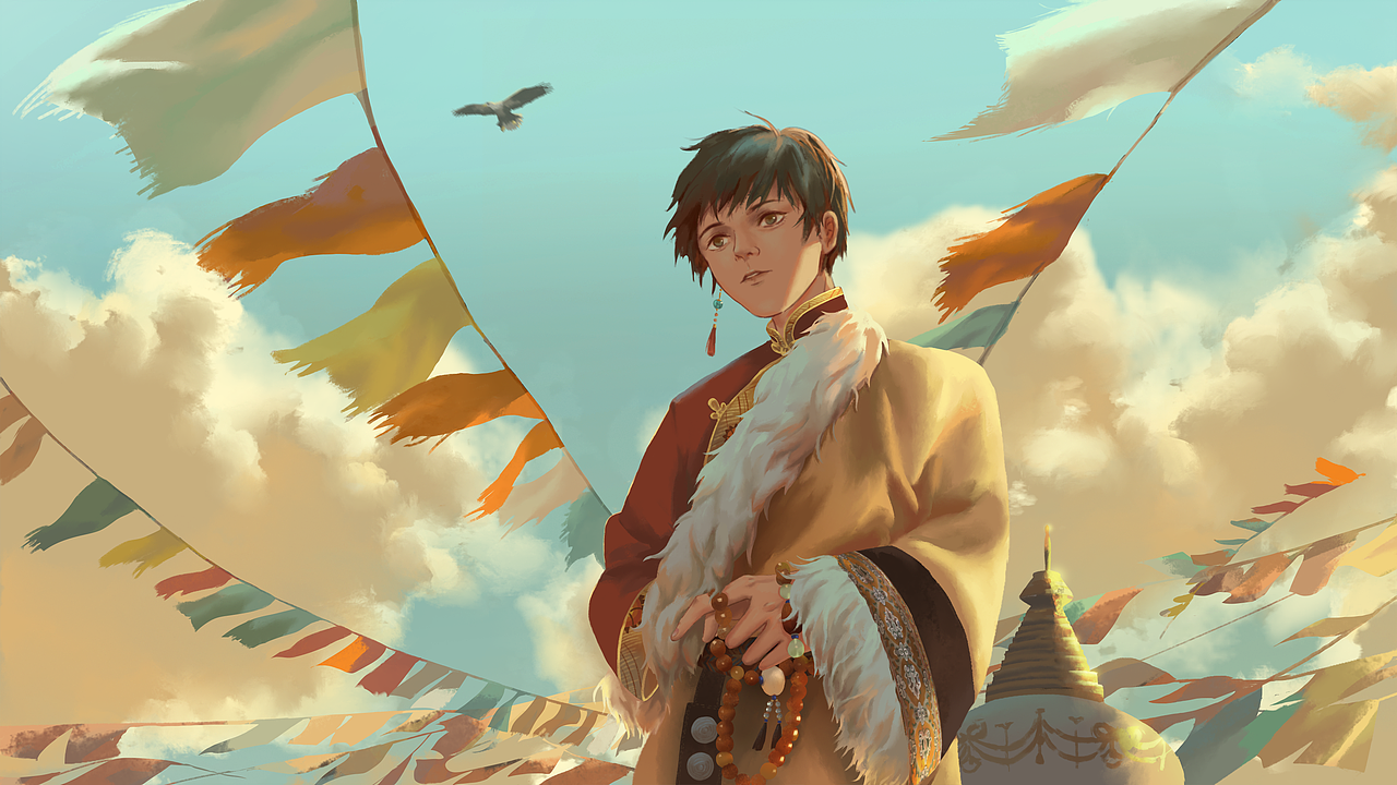 藏海花-吴邪（图ZMjgxNzUxOTYw） - 艺术插画 - 站酷设计师早春迟雨原创素材 - 站酷ZCOOL