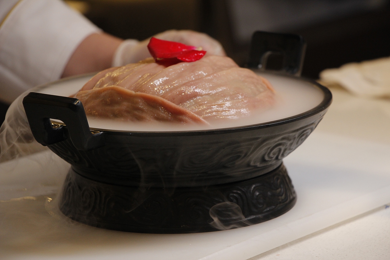 为一火锅店拍的大刀腰花