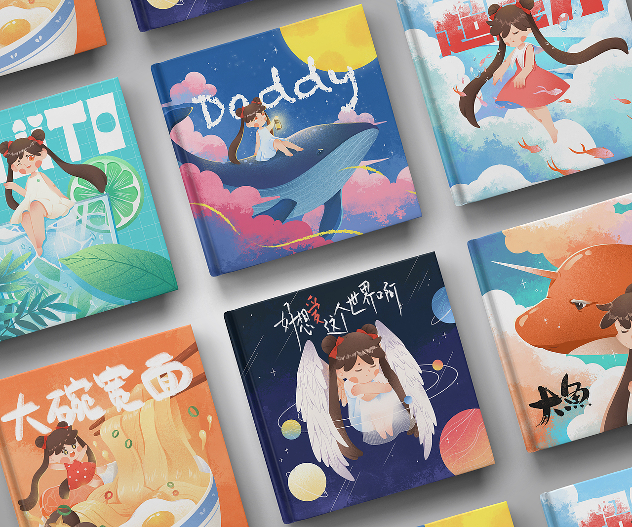 专辑封面插画设计