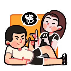 表情包「黑&米」