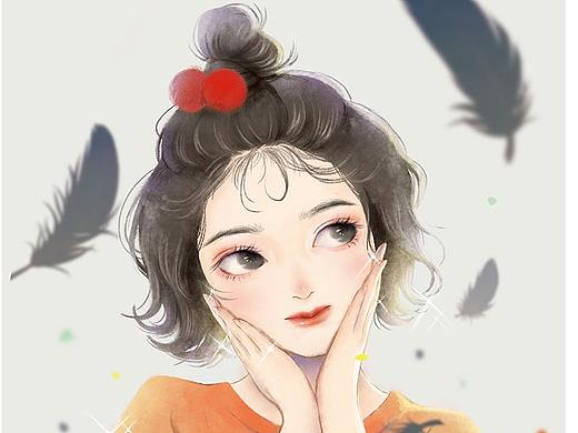 少女闪闪发光