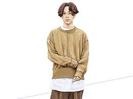 时尚插画——春季驼色穿搭(男生)~慵懒风~