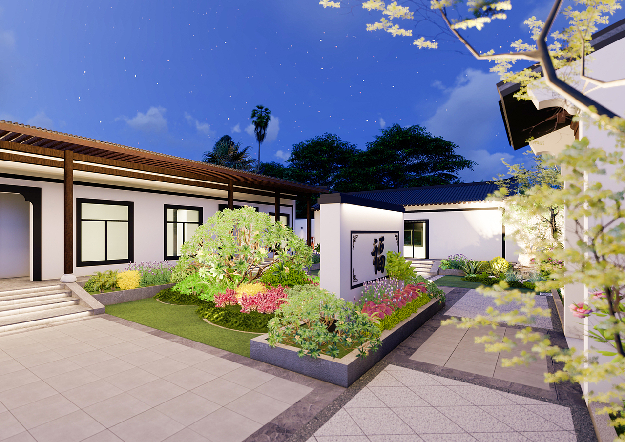农村自建房花园设计