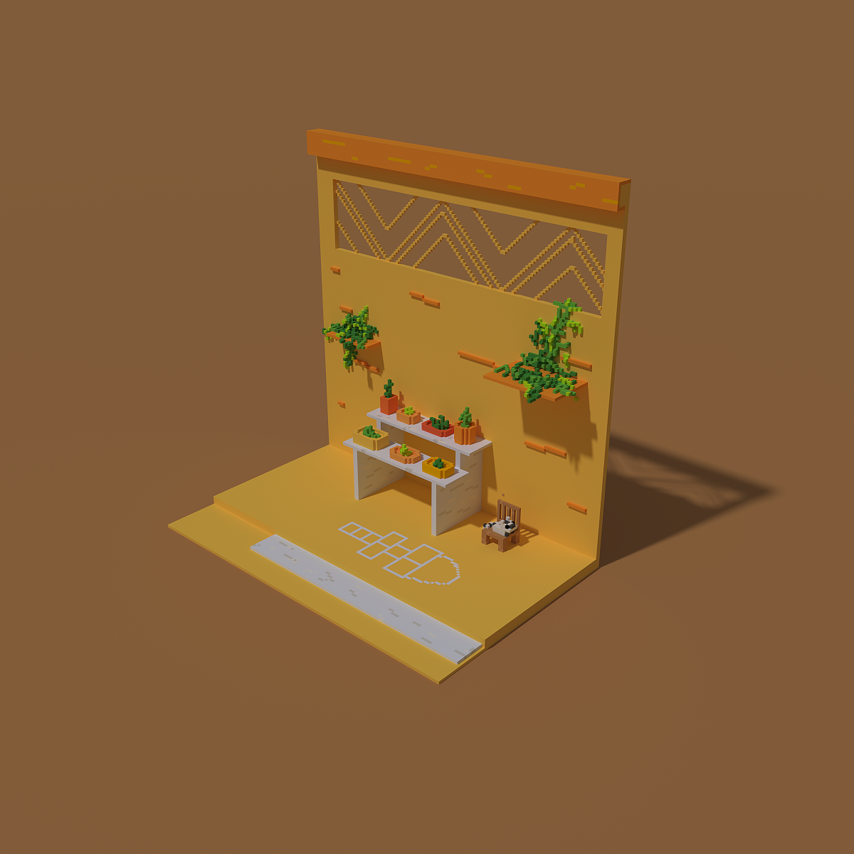 MagicaVoxel作品（图ZMTE4OTcwNDQ4） - 其他三维 - 站酷设计师adi5957原创素材 - 站酷ZCOOL