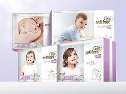 柔愛(ài)紙尿褲包裝設(shè)計(jì)