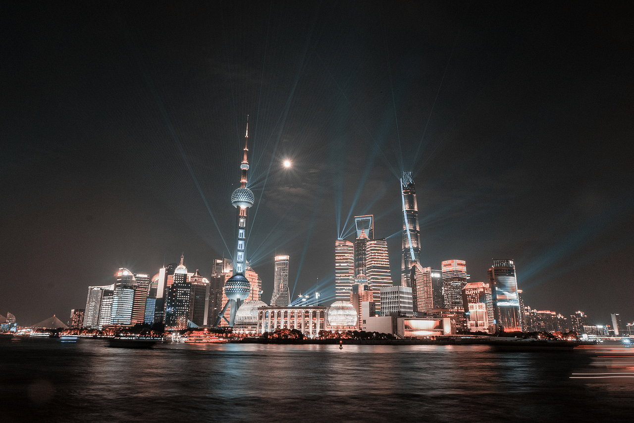 上海外滩灯光秀