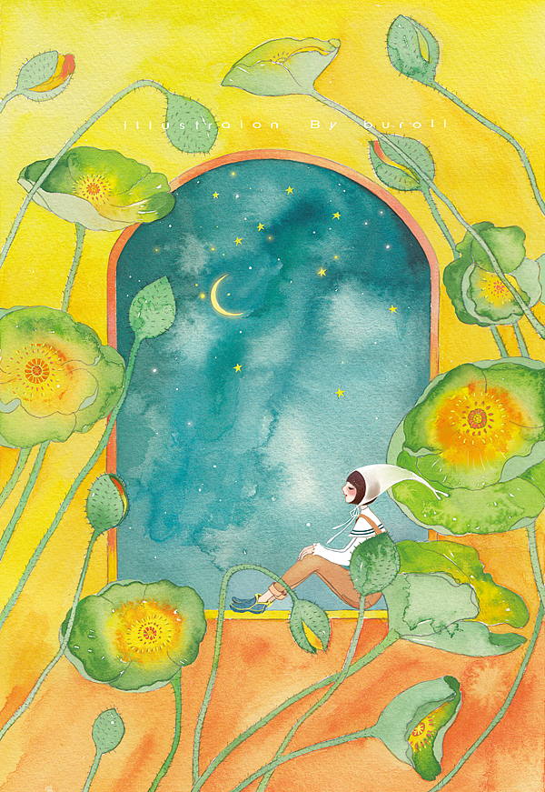 我的秘密花园（图ZMzI2OTQxMjA=） - 商业插画 - 站酷设计师卜若梨原创素材 - 站酷ZCOOL