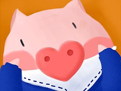 两对猪年贺岁头像