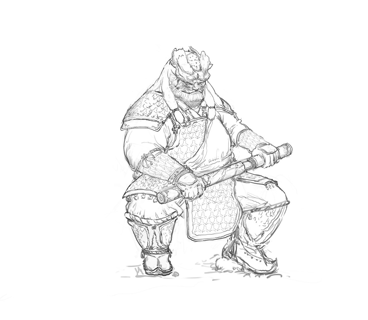 一些臆想的古代神话世界的人物们（图ZMTYxOTQzNzgw） - 概念设定 - 站酷设计师Rentao_2210原创素材 - 站酷ZCOOL