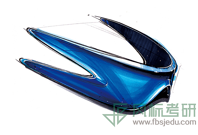 工業(yè)設計手繪—馬克筆上色，有機形態(tài)（圖ZMTg3MDczNjE2） - 其他工業(yè)/產品 - 站酷設計師風標工業(yè)設計考研原創(chuàng)素材 - 站酷ZCOOL