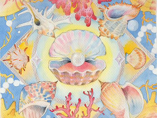 水彩插画两张