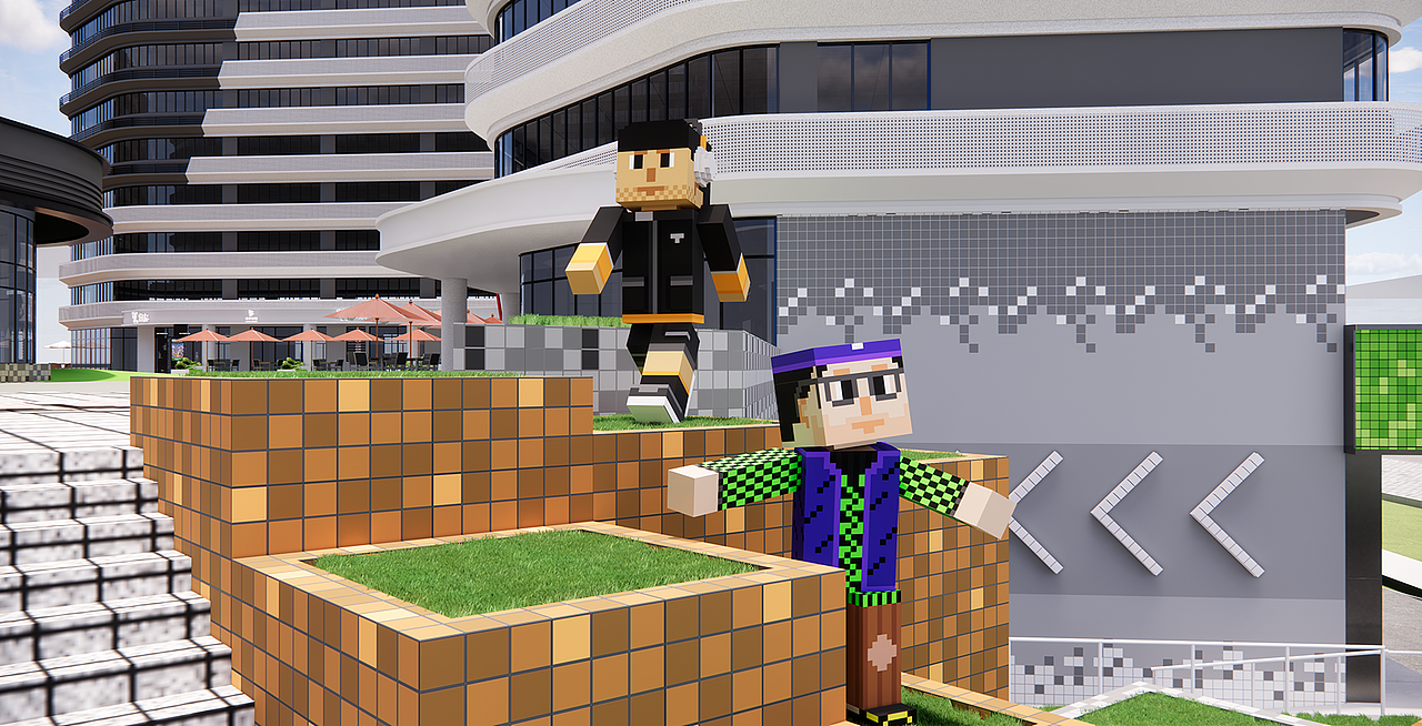 厦门地铁湖里公园TOD锦悦里导视、美陈