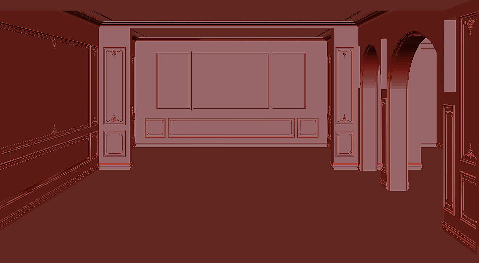 美式家装建模（图ZMzU1MDU4MDY0） - 家装设计 - 站酷设计师汤圆建模原创素材 - 站酷ZCOOL