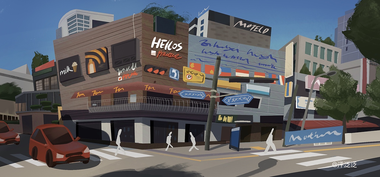 6-7月插画练习汇总（图ZMzA4NDU0NTgw） - 儿童插画 - 站酷设计师泙泛泛原创素材 - 站酷ZCOOL