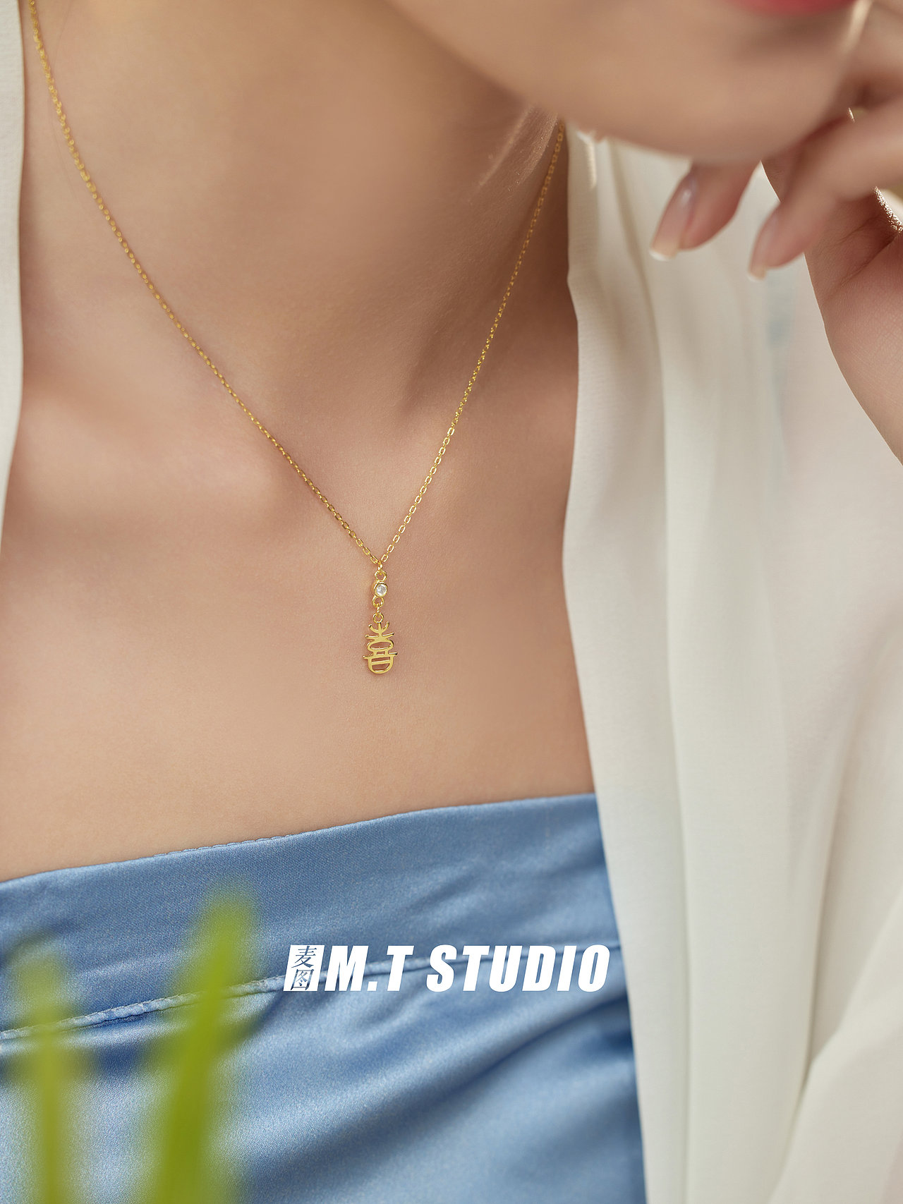 饰品拍摄 古风饰品项链无头风拍摄 新中式国风项链拍摄