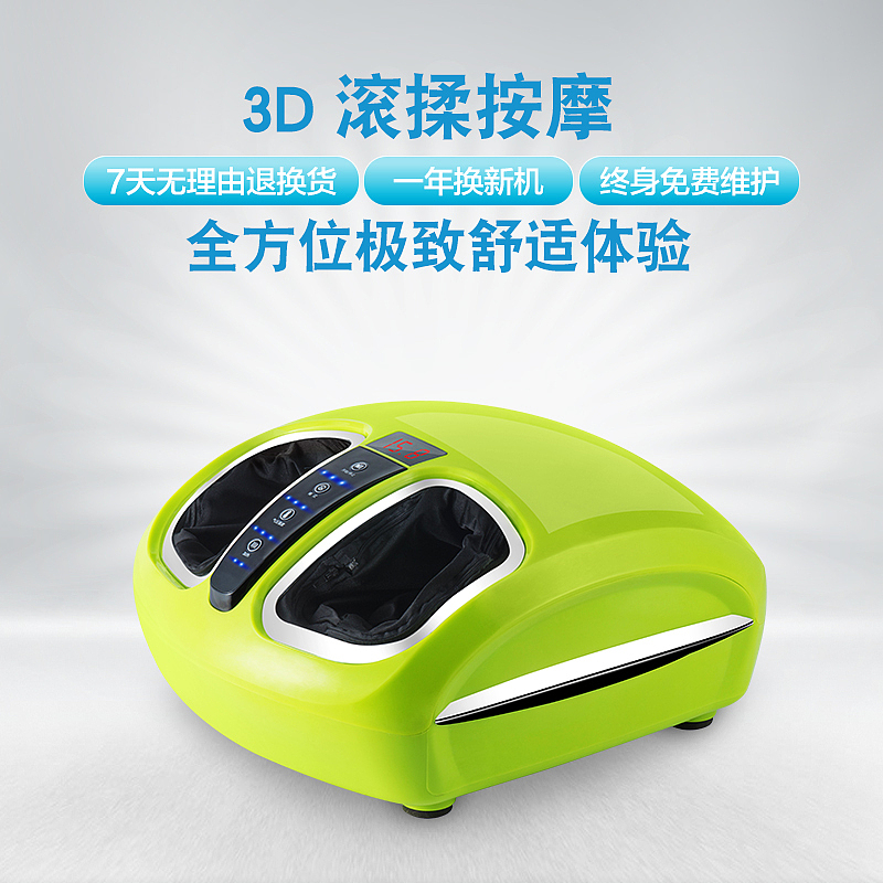 足疗机主图系列页面装修设计净足、按摩、睡眠、脚底按摩、直通车、舒适、科技、高端