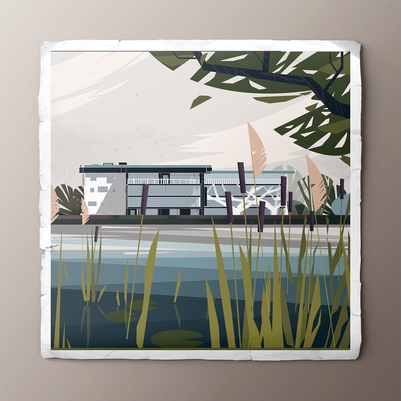艺术馆建筑设计（图ZODYzMDczNjA=） - 艺术插画 - 站酷设计师MEspace天植原创素材 - 站酷ZCOOL